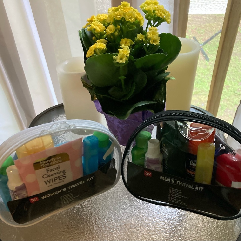 Travel packs. His and hers. Take it when you go away and you are all set - Picture 3 of 6